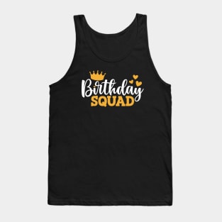 Birthday Squad Tank Top